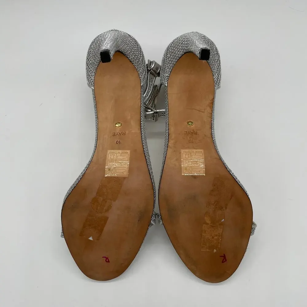 Raye X Revolve Kalene Heel - Silver - 10